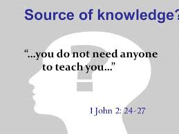 source of knowledge
